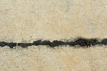 Concrete road repair by asphalt