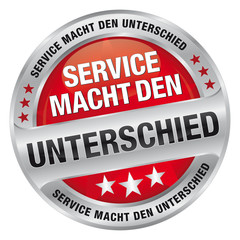Service macht den Unterschied