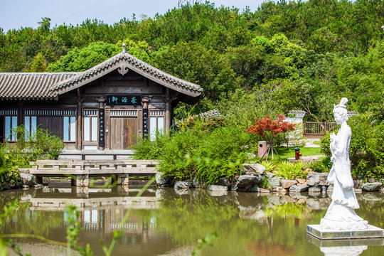 Fototapeta Park auf Zhoushan