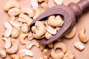 Portion of Cashew Nuts