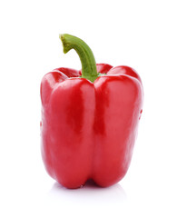 red pepper isolated on white background