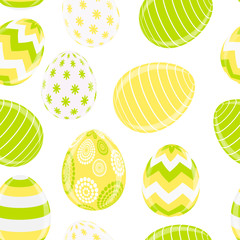 Beautiful Easter Egg Background Vector Illustration