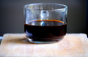 black coffee