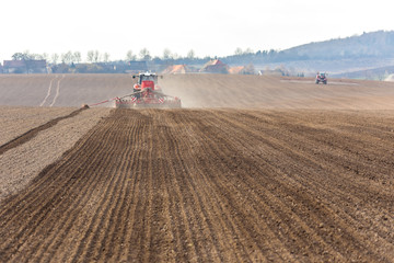 Fototapeta premium Field works