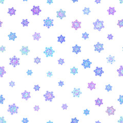 Snowflakes pattern