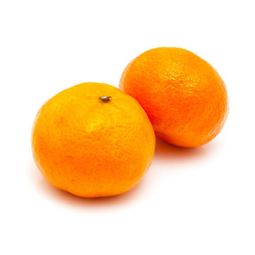 clementines isolated on a white background