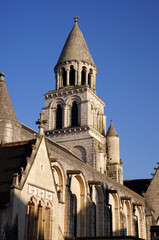 Fototapeta na wymiar Église Notre-Dame-la-Grande de Poitiers