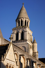 Fototapeta premium Église Notre-Dame-la-Grande de Poitiers