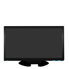 Realistic illustration LCD TV