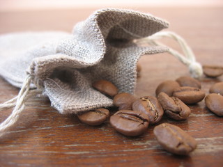 Зерна кофе
