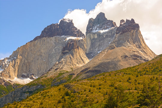 Dramatic Peaks In The Patagonian Andes