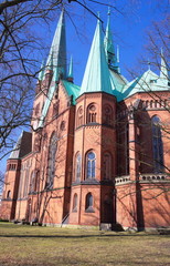 Fototapeta na wymiar St.Johannis Kirche-X-Hamburg