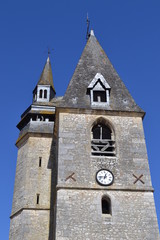 Fototapeta na wymiar Eglise de La Chaussée d'Ivry -3