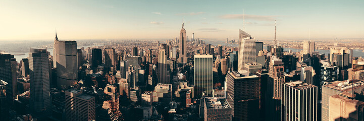 Fototapeta na wymiar New York City skyscrapers