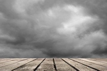 clouds on heaven above the ground