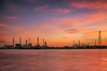 Fototapeta premium petrochemical plant i