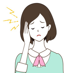 女性　頭痛
