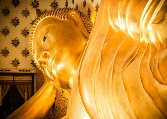 Buddha statue sleep