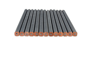 Black pencil isolate on white