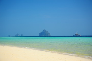 Pure Beach at Summer Season
