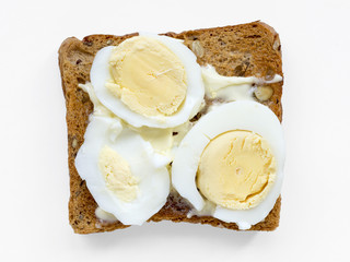 boiled egg toast