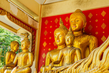 Buddha in Thailand temple