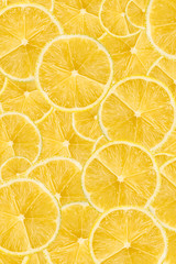 Lemon Slice Abstract Seamless Pattern