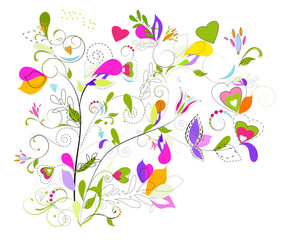 Design floral