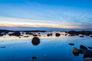 Beach sunset Portugal
