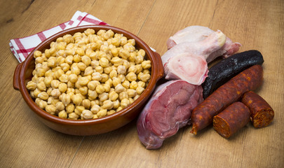 Garbanzos para potaje