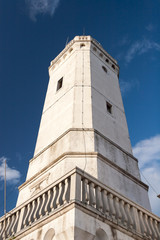 Fototapeta na wymiar Old White Lighthouse