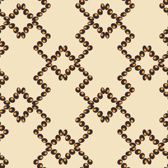 seamless background with different geometric shapes