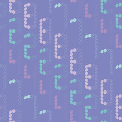 seamless abstract background with numbers