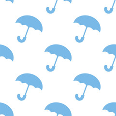 Umbrella seamless pattern