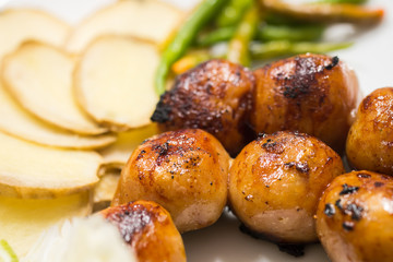 Thai style Grilled sausages