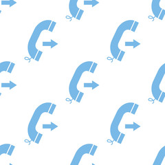 Call seamless pattern