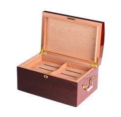 Opened humidor