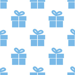 Gift seamless pattern