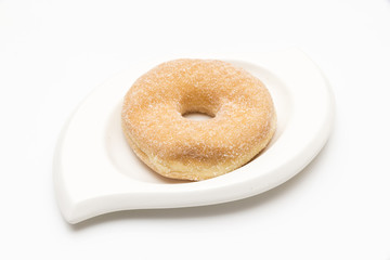 donuts on a plate