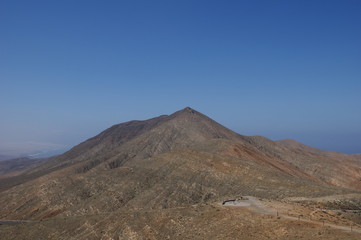 Fototapeta na wymiar Berglandschaft auf Fuerteventura 12