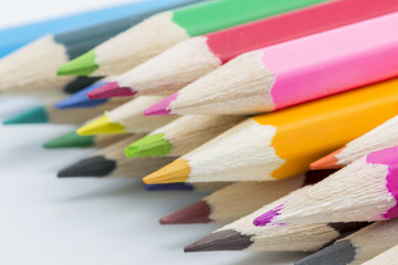Naklejka premium colored pencils