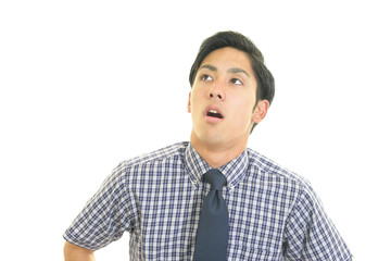 疲れたビジネスマン