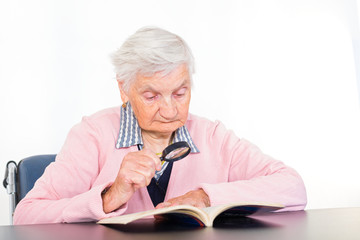 Elderly woman