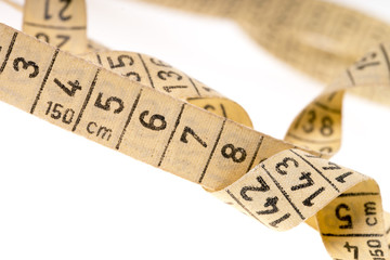 Nahaufnahme von einem Ma&szlig;band