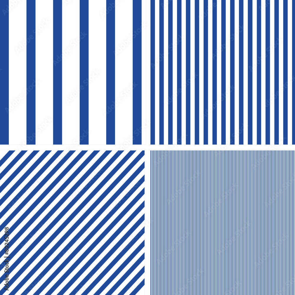 Aufkleber vector patterns set of stripes pattern background.