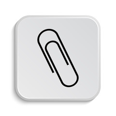 Fototapeta premium Paperclip icon