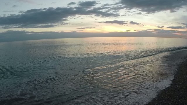 Alba al mare
