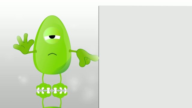 monster fred character expressions funny