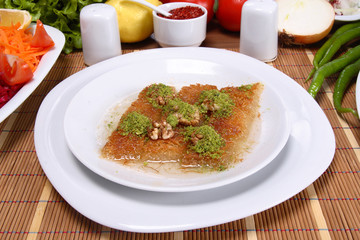 fıstıklı cevizli kadayıf