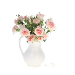 Bouquet of pink roses